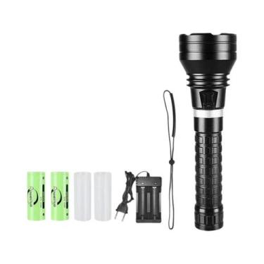 Imagem de Lanterna De Mergulho LED XHP360 De Alta Potência 10000LM IPX8 1000M, T