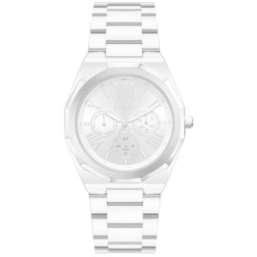 Imagem de Relógio Euro Feminino Ref: Eu6P29Ajc/4K Multifunção Prateado