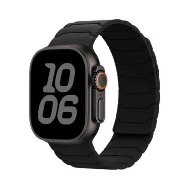 Imagem de Pulseira Magnética De Silicone Para Apple Watch Ultra 2 Série 10 9 8 7