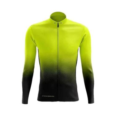 Imagem de Camisa De Ciclismo Térmica De Inverno Para Homens, Manga Longa, Jaquet
