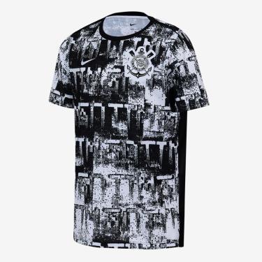 Imagem de Camiseta Corinthians Nike 2026 Pré-Jogo Infantil-Unissex