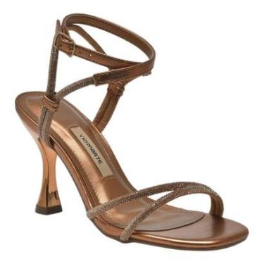 Imagem de Sandália Via Marte com Tiras de Brilho e Salto Taça Elegante-Feminino