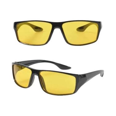 Imagem de Óculos De Sol Unissex Com Proteção UV Antirreflexo Para Visão Noturna 