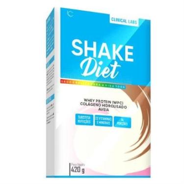 Imagem de Shake Diet 420g – Whey Protein com Colágeno e Aveia – Clinical Labs-Feminino