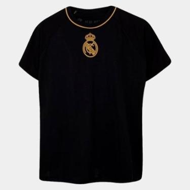 Imagem de Camisa Braziline Real Madrid Lenda Infantil-Unissex