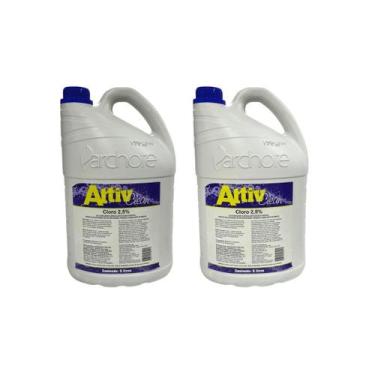 Imagem de Kit de 2 Cloros 2,5% Attiv Clean Archote 5 litros