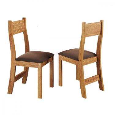 Imagem de Conjunto 2 Cadeiras Para Sala De Jantar Tecido Veludo