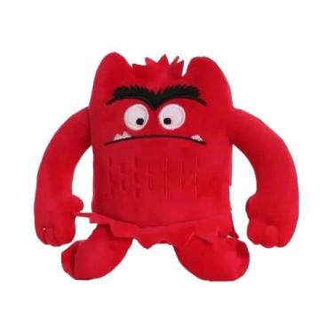 Imagem de Conjunto De 6 Bonecos De Pelúcia Monstro Colorido Kawaii, 6 Peças De B