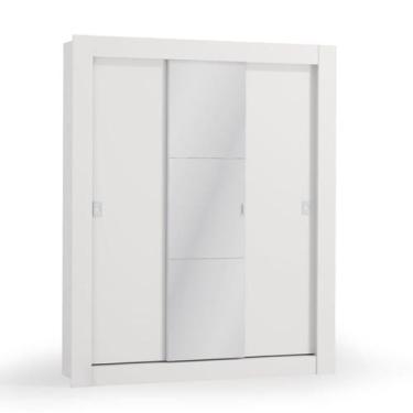 Imagem de Guarda Roupa / Roupeiro de Casal H563 Kappesberg 3 Portas De Correr Br