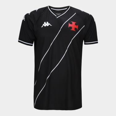 Imagem de Camisa Vasco Supporter Tradition Kappa Masculina-Masculino