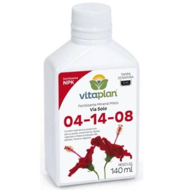 Imagem de Fertilizante Mineral Misto NPK 04-14-08 (140ML) VITAPLAN