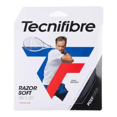 Imagem de Corda Tecnifibre Razor Code Soft Individual, Preto