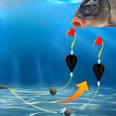 Imagem de Conjunto De Flutuadores De Pesca De Alta Sensibilidade Com Duplo Ganch
