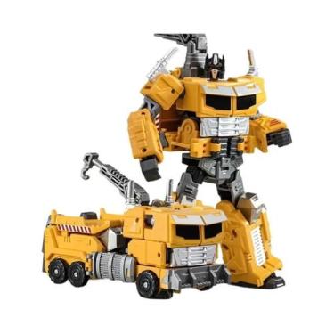 Imagem de Brinquedo De Carro, Avião E Tanque Transformável Optimus Prime Para Me