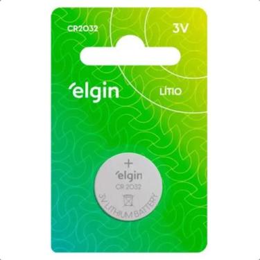 Imagem de Bateria Litio Elgin CR2032 3V Tipo Moeda - 1 Unidade