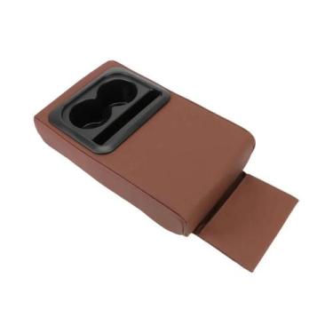 Imagem de Almofada Para Apoio De Braço De Carro Com Suporte Para Copos, Almofada