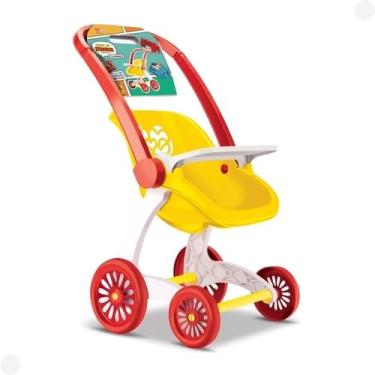 Imagem de Carrinho de Passeio para Bonecas Turma da Mônica 1105 - Samba Toys
