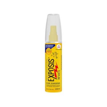 Imagem de Repelente Exposis Infantil Spray +2 Anos 100ml, 100ml