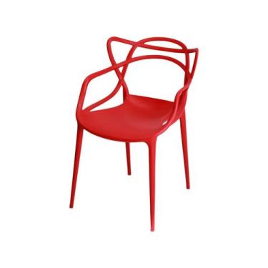 Imagem de Cadeira Allegra - Vermelho - Abra Casa, Vermelho, 1 unidade