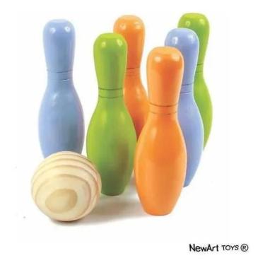Imagem de BOLICHE NEWART COLORIDO EC ST - Brinquedo Educativo