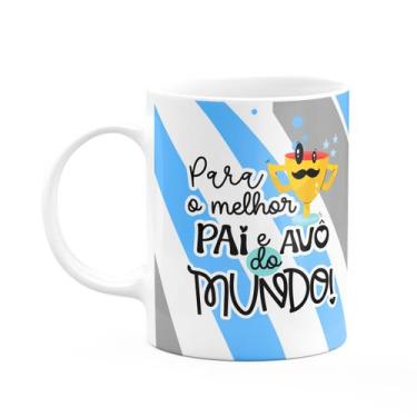 Imagem de Caneca Pais - Para o melhor pai e avô do mundo - 325ml - JPS INFO