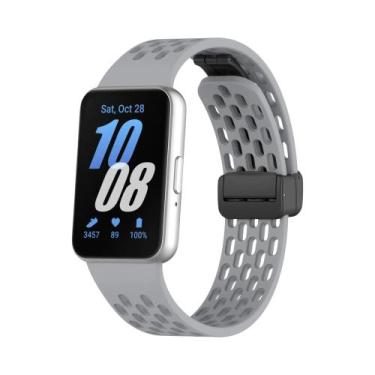 Imagem de Pulseira De Substituição Para Samsung Galaxy Fit 3, Faixa De Silicone 