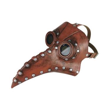 Imagem de Máscara De Halloween De Doutor Da Peste, Máscara De Cabeça De Pássaro 