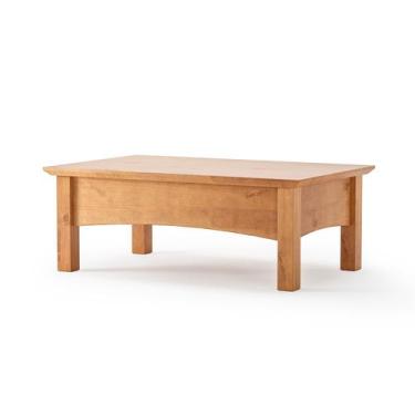 Imagem de Mesa de Centro Retangular em Madeira Móveis MPO, Carvalho