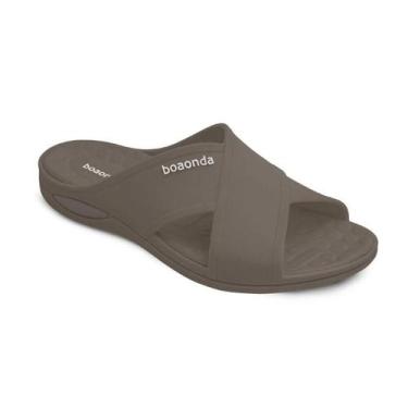 Imagem de Chinelo Boa Onda Feminino Harmony Anatômico Esporão Fascite, 35, Capuc
