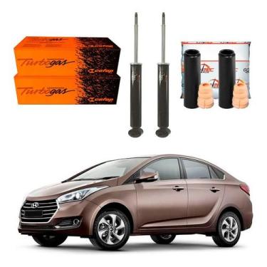 Imagem de Kit Amortecedor Traseiro Hb20s 1.0 1.6 2016 A 2019 - Cofap