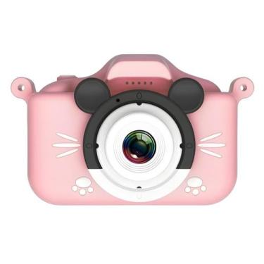 Imagem de Câmera E Filmadora Digital Com Câmera Frontal e Case Infantil Recarreg