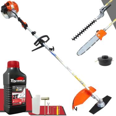 Imagem de Motopodador De Altura 1,3hp 33cc Vrm330 3 Em 1 + Óleo Toyama
