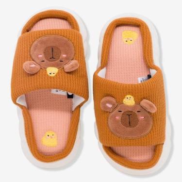 Imagem de Pantufa Chinelo Nuvem Capivara M 29 ao 31 Zona Criativa