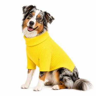 Imagem de Roupinha Brasil Para Cachorro Gato Blusa Gola Alta - Au Au Miau Compan