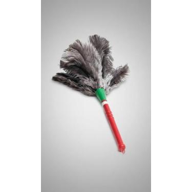 Imagem de Espanador Pena Avestruz 40cm Limpeza Geral - Congratulations Store