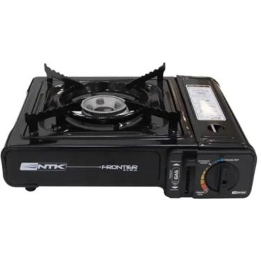 Imagem de Fogareiro Frontier com Ignição Eletrônica Piezo e Apoio Removível Preto Nautika 2.200W