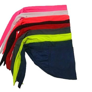 Imagem de kit 3 tapa bumbum de amarrar com bolso lateral para celular (azul marinho)