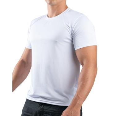 Imagem de Camiseta Dry Fit Masculina 100% Poliester Academia Corrida - Tok 10