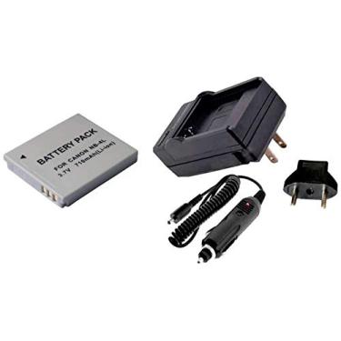 Imagem de Kit Bateria NB-4L + carregador para Canon Digital Ixus 30, PowerShot SD30, PowerShot SD1100