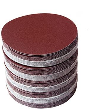 Imagem de SHENGANG 40 peças 3 polegadas 75mm discos de lixa gancho laço lixa folhas de areia abrasivas 320/400/600/800/1000/1200/1500/2000 grão, 100