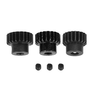 Imagem de Tbest Engrenagens de pinhão de motor, conjunto de engrenagens de pinhão de motor 32DP ¢5mm 13-15T 16-18T 19-21T conjunto de engrenagens de pinhão de motor para carro 1/8 RC (19T 20T 21T) acessório de modelo de carro