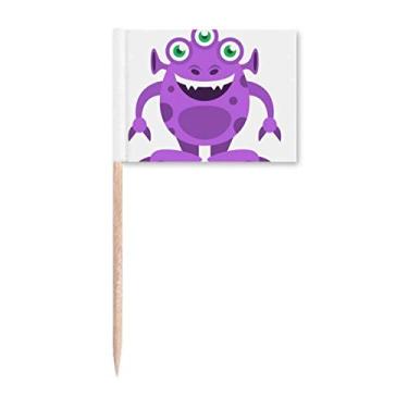 Imagem de Universo Alienígena monstro roxo alienígena marcadores marcadores decoração de festa