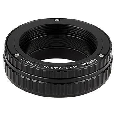 Imagem de Adaptador de montagem de lente Fotodiox Pro, helicóides de foco de lente M42-16mm a 30mm para Carl Zeiss, lentes Pentax