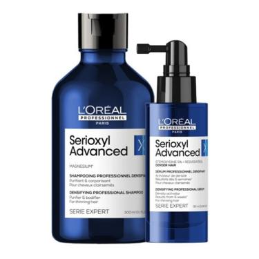 Imagem de Kit L'oréal Serioxyl Advanced Shampoo 300ml+ Sérum 90ml