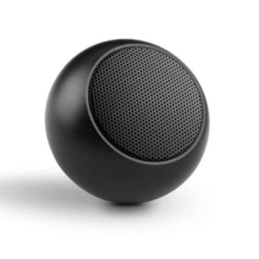Imagem de Mini Caixa de Som Bluetooth Metal Amplificada Mini Speaker 3w (Preto)