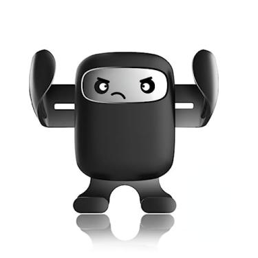 Imagem de Suporte de Gravidade de Ventilação de Carro para Navegação GPS e Celular (black4)