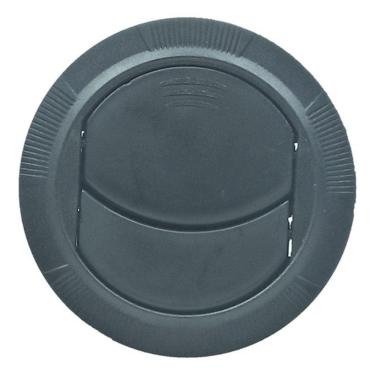 Imagem de 1 Difusor Ar Condicionado Caminhão Trator Van 68mm - Preto