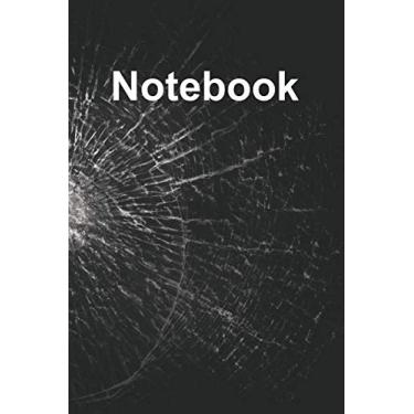 Imagem de Notebook: Der Mensch Merkt Sich Dinge Besser Wenn Er Es Sich Aufschreibt I Mit Diesem A5 Notizbuch Im Coolen Design Zerbrochenes Glas Hast Du Das Richtige Werkzeug Um Alles Wichtige Festzuhalten.