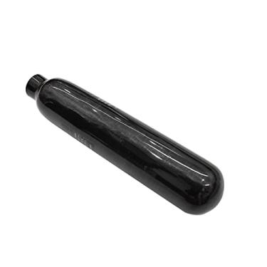 Imagem de TUXING 30Mpa 4500Psi 0,3L 18Cu em tanque HPA de fibra de carbono de 300cc, cilindro de gás, caça de paintball para pistola de rifle de ar PCP Daystate e rosca FX M18 * 1,5