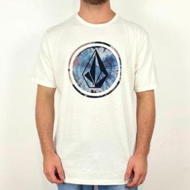 Imagem de Camiseta Volcom Circle Dye Off White-Masculino